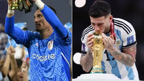 El Pulpo y un mensaje directo para Otamendi, compañero en la Selección Argentina.