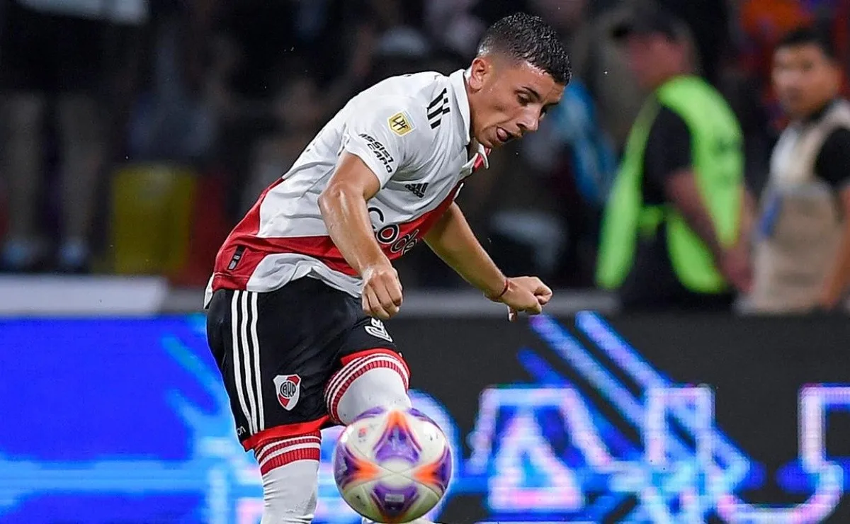 Franco Alfonso hizo su debut oficial en la Primera de River.