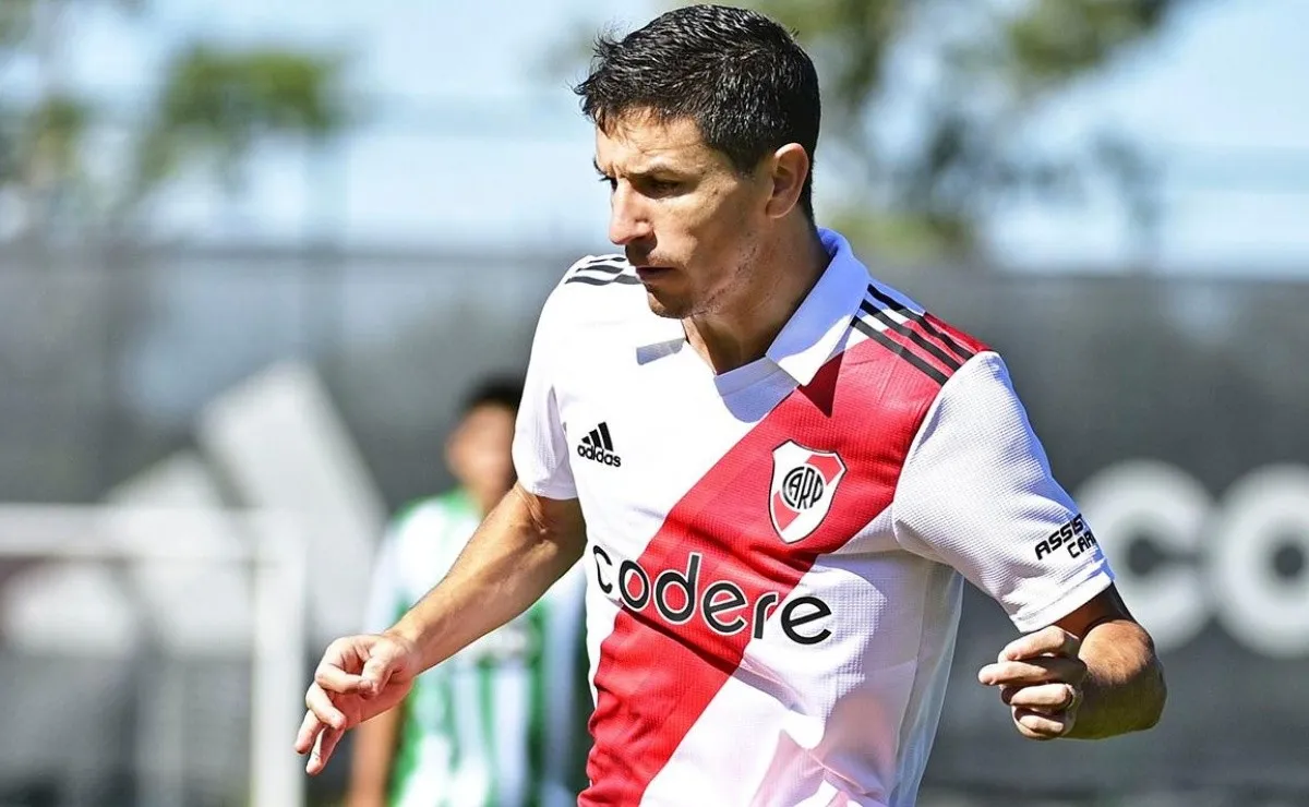 Nacho Fernández regresó a River tras dos años en Atlético Mineiro.