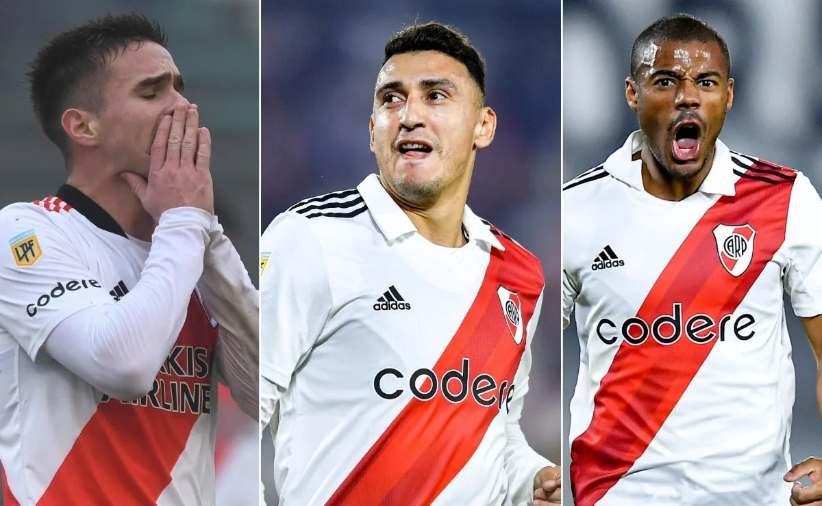 Palavecino, Suárez y De La Cruz, tres casos que preocupan al cuerpo técnico del Más Grande.