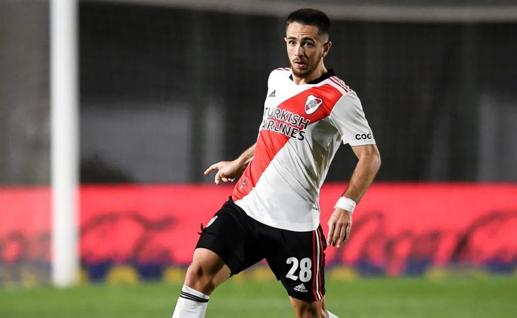 Felipe Peña fue vendido a Lanús en los últimos días y no jugará más en River.