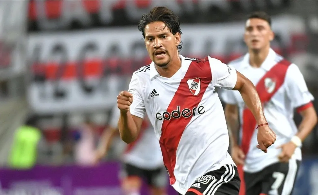 Flabián Londoño Bedoya no debutó oficialmente en River.