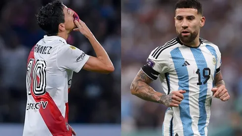 Nacho le tiró un palito a Otamendi para que venga a River