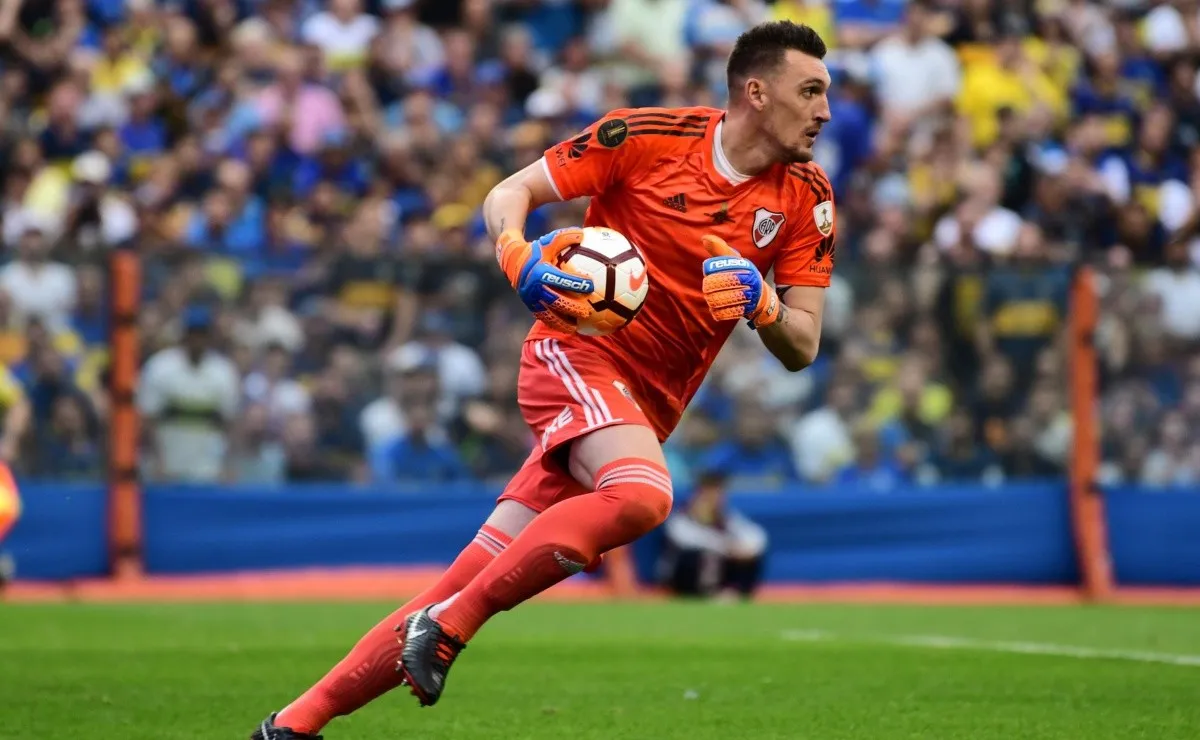 Franco Armani, orgullo riverplatense.