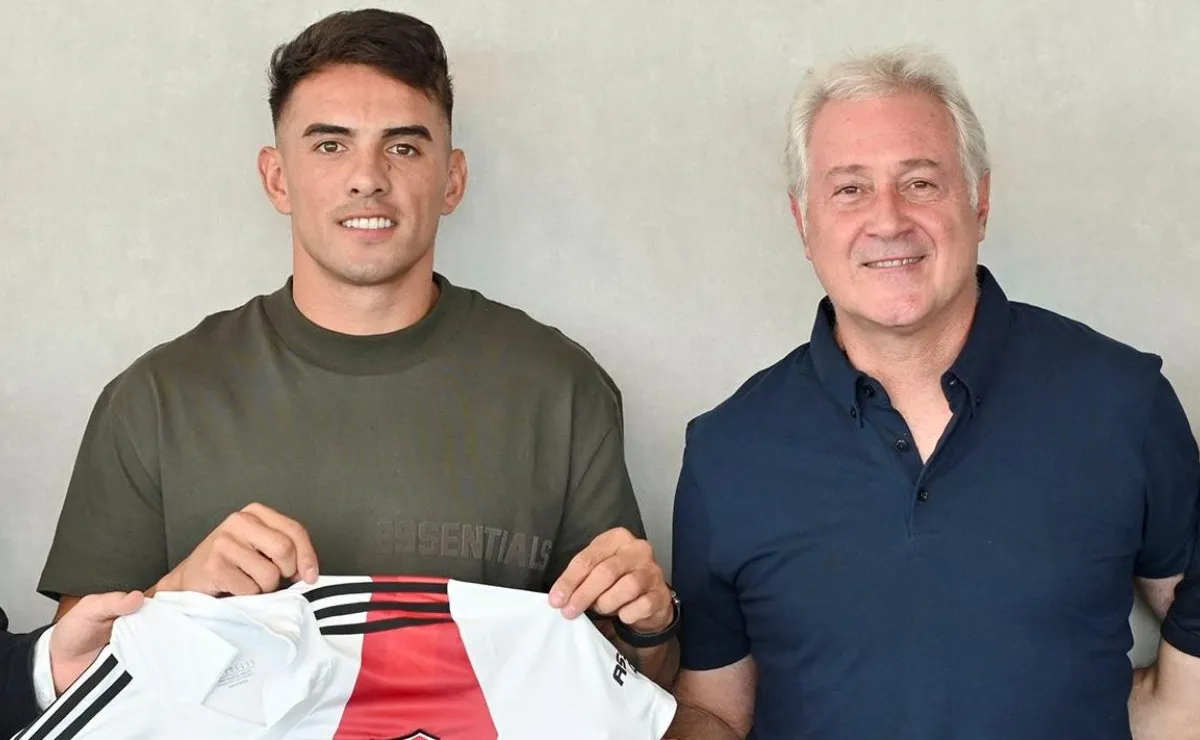 Enzo Díaz junto a Matías Patanian.