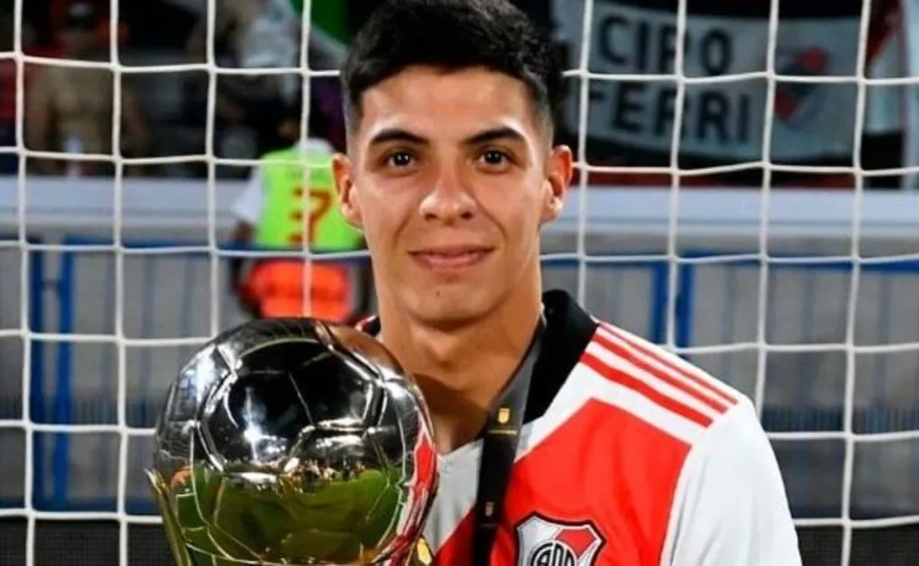 Galván ya sabe lo que es jugar y salir campeón en River.