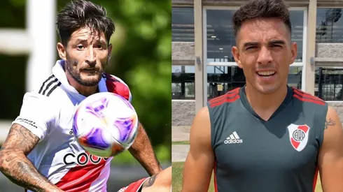 De lateral a lateral: cálida bienvenida de Casco para Enzo Díaz.