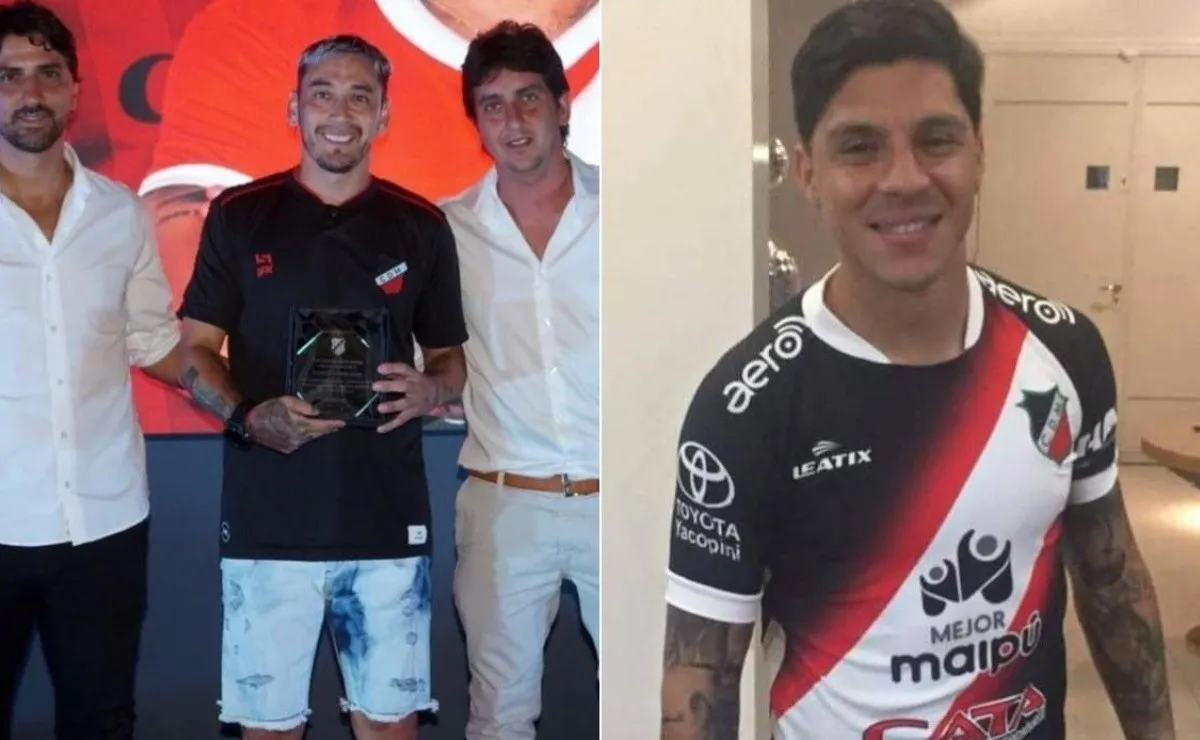 Sambueza fue presentado en las últimas horas en Deportivo Maipú
