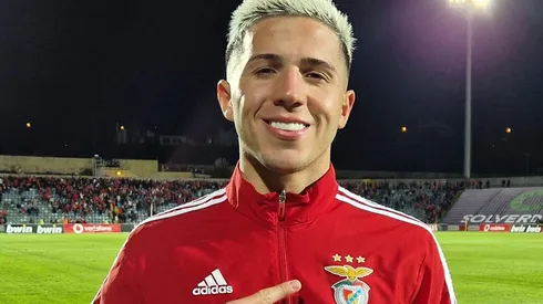 Enzo fue elegido el mejor jugador del partido entre Benfica y Santa Clara.