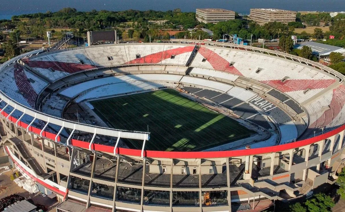 Las obras no se detienen en el Monumental.
