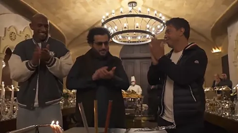 Particular momento le tocó vivir a Gallardo en medio de los lujos en Arabia Saudita.