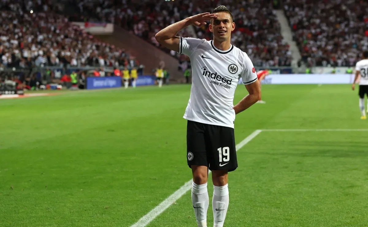 Rafael Borré quiso regresar a River en este mercado de pases.