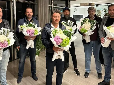 El Muñeco llegó a Arabia Saudita para dirigir al Pity Martínez y a Cristiano Ronaldo