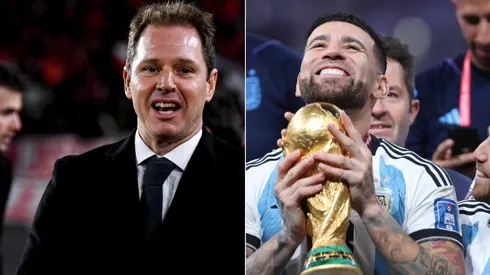 Brito y el deseo de poder contar con Nicolás Otamendi.