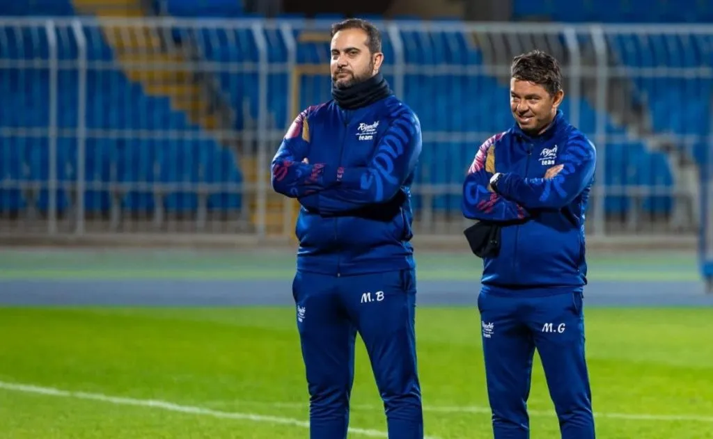 Mariano Barnao y Marcelo Gallardo.