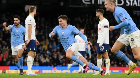 Julián abrió la cuenta para el City en el inicio de la remontada.