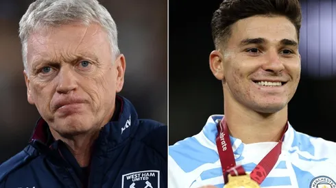 David Moyes y el arrepentimiento por no haber contratado a Julián Álvarez.