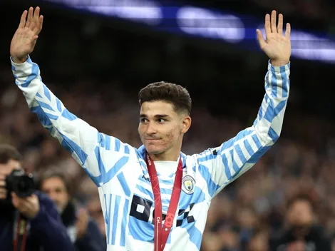 La emoción de Julián Álvarez: "Todavía no caigo"