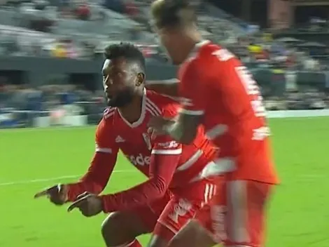 River cumplió y venció a Millonarios con goles de Mammana y Borja