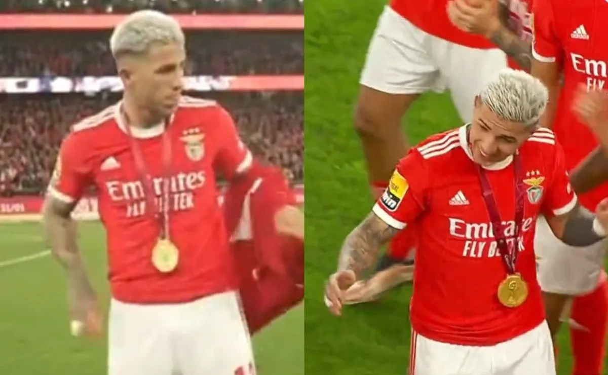 Maravilloso momento se vivió en el Estadio Da Luz.