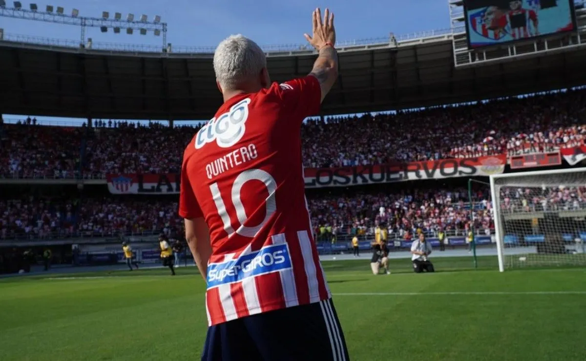 Juan Fernando Quintero y su presentación en el Tiburón de Barranquilla.