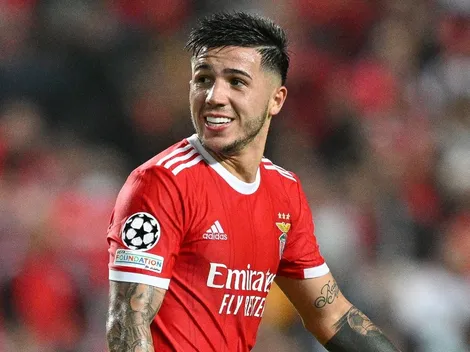 Enzo marcó un golazo y metió un festejo especial en la victoria de Benfica