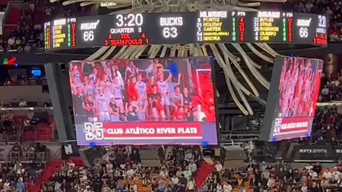 El plantel del Millonario no pasó desapercibido en la NBA.