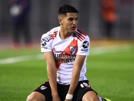 Palacios: mensaje para Demichelis, charla con Pinola y "acá hay un hincha más"