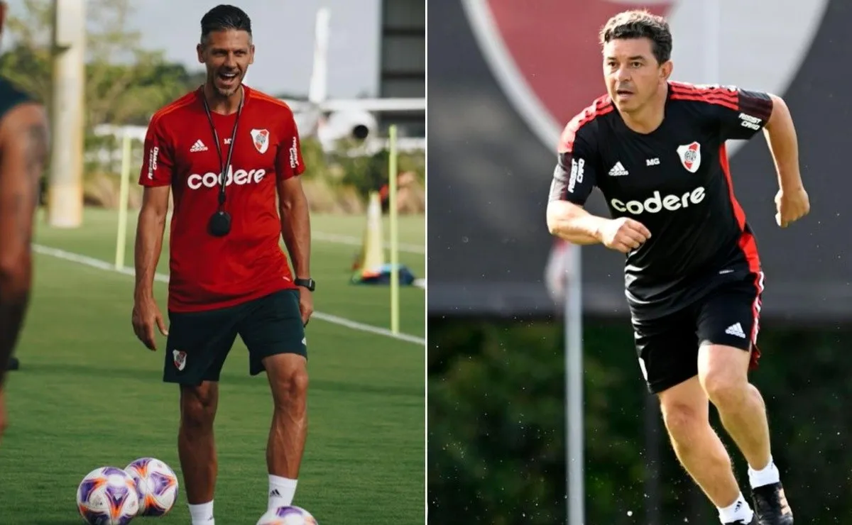 La mano de Demichelis y las diferencias con el Muñeco.