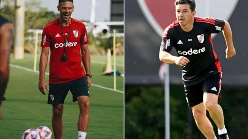 La mano de Demichelis y las diferencias con el Muñeco.