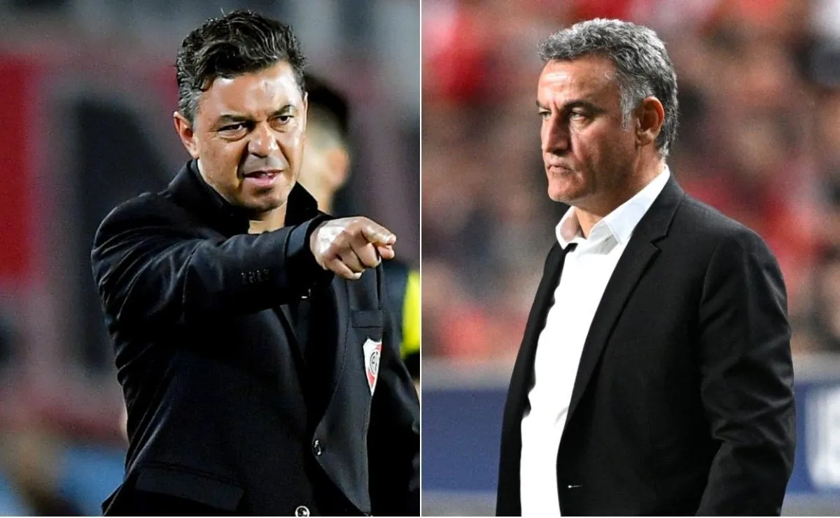 El violento antecedente entre Gallardo y Galtier.