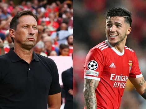 Se calentó: el DT del Benfica cargó contra el Chelsea y Enzo Fernández