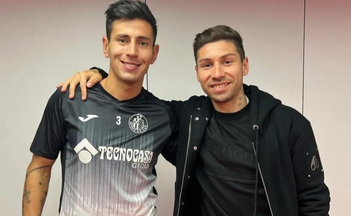 El Turquito y Cachete se encontraron en el partido entre Sevilla y Getafe