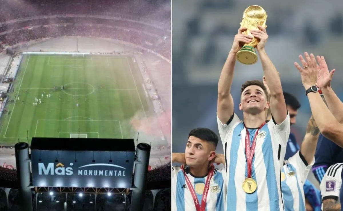 El estadio Monumental, la verdadera casa de la Selección Argentina.