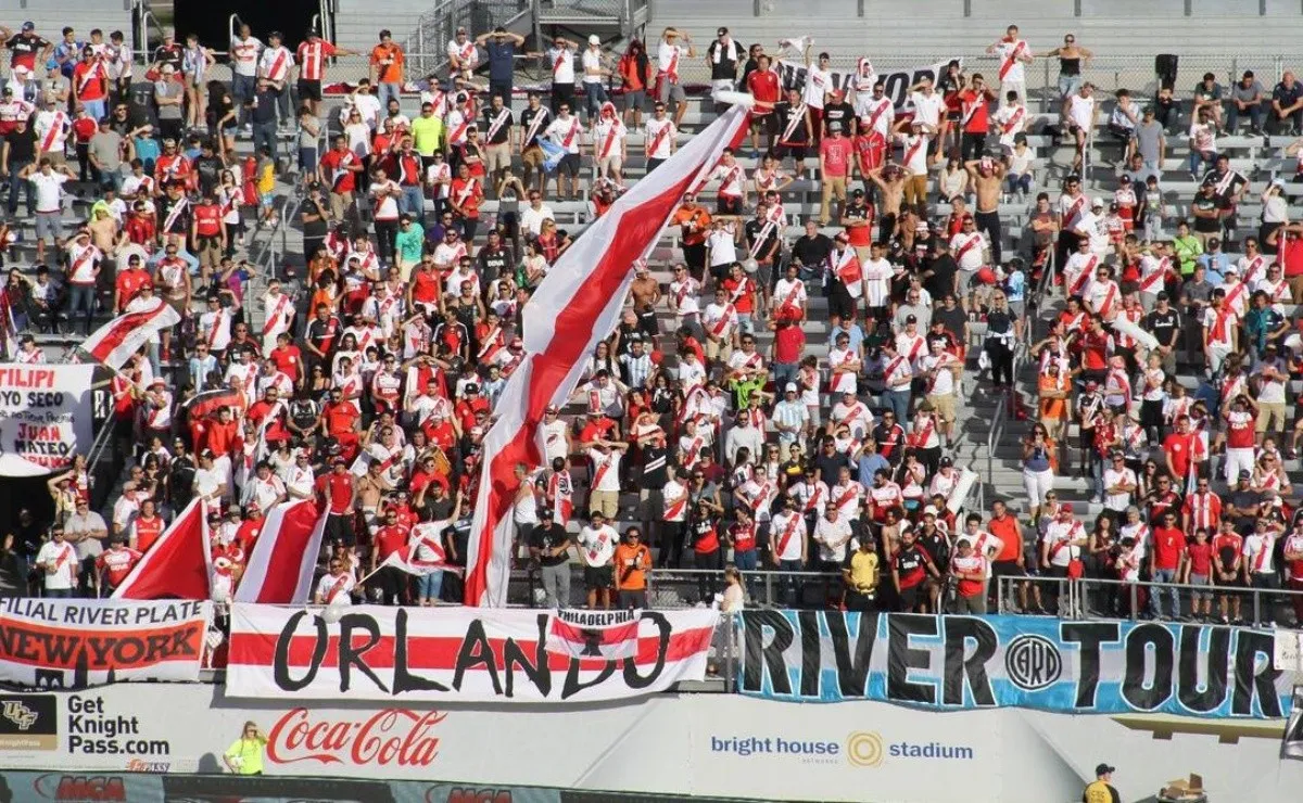 Como en todos lados, River siempre local en Estados Unidos