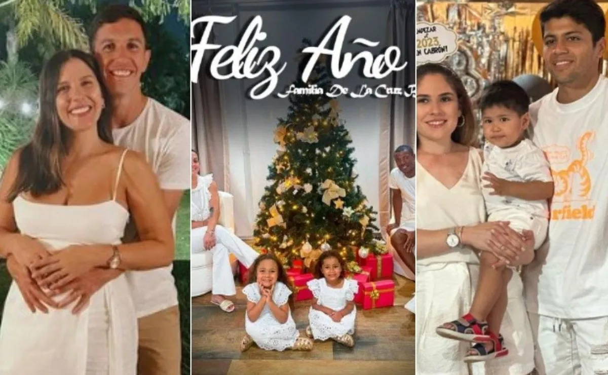 La celebración del plantel millonario por la llegada del 2023.