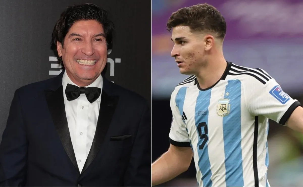 Zamorano llenó de elogios a Julián Álvarez.