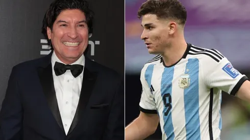 Zamorano llenó de elogios a Julián Álvarez.