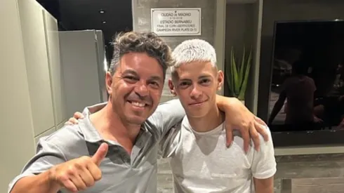 La foto que se hizo viral entre los hinchas de River.