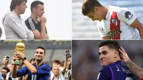 Scaloni siempre tuvo a Julián Álvarez presente, inclusive cuando jugaba en Reserva.