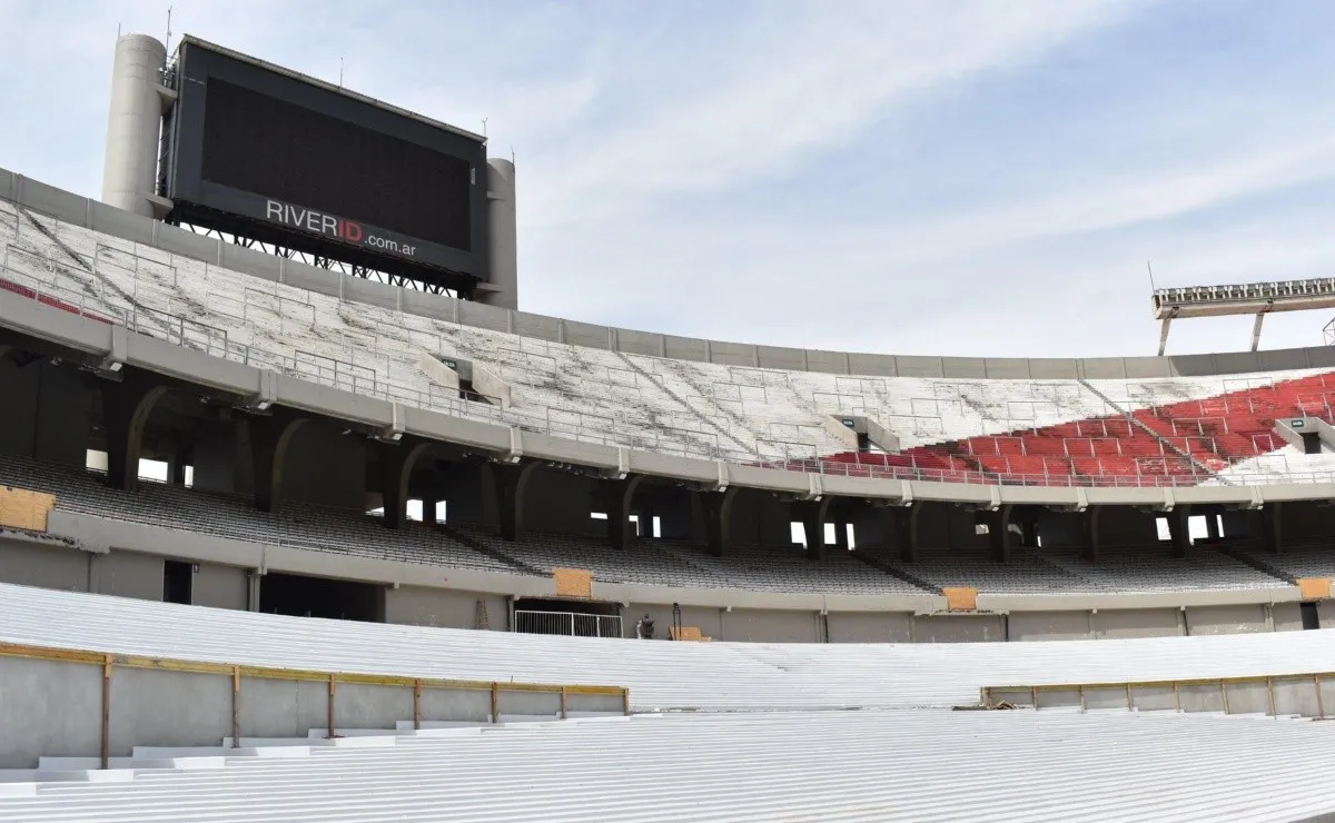 Cómo quedará configurado el Monumental que se viene.