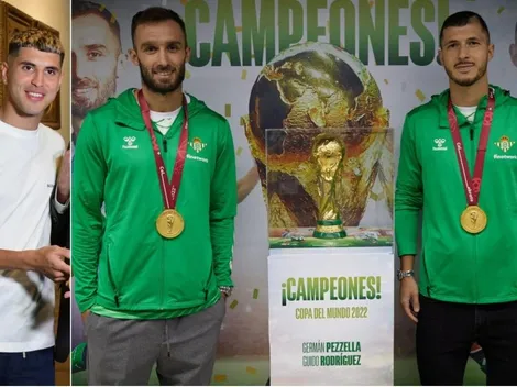 Homenajes para Palacios, Pezzella y Guido Rodríguez