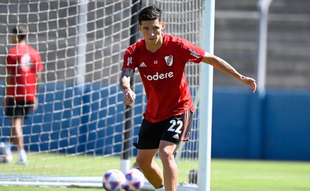 Matías Kranevitter sufrió una dura lesión ante Unión La Calera.