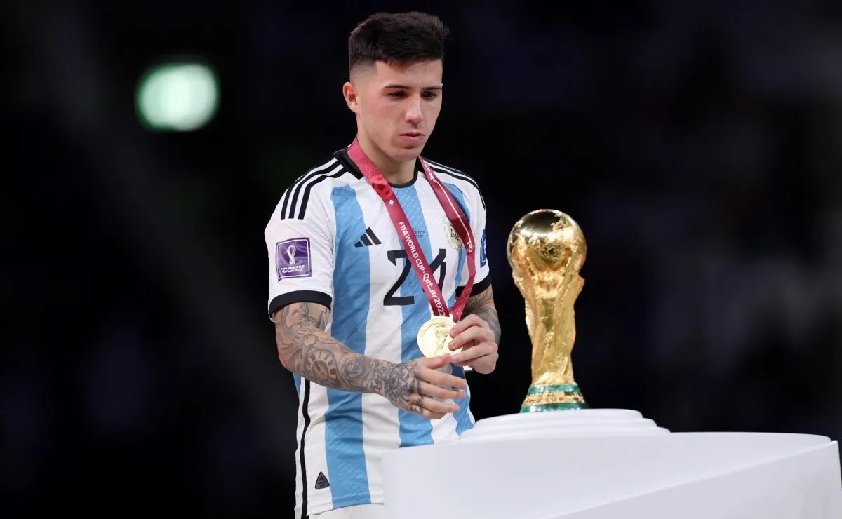 Enzo Fernández tuvo su Mundial soñado.