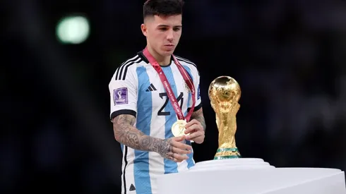 Enzo Fernández tuvo su Mundial soñado.