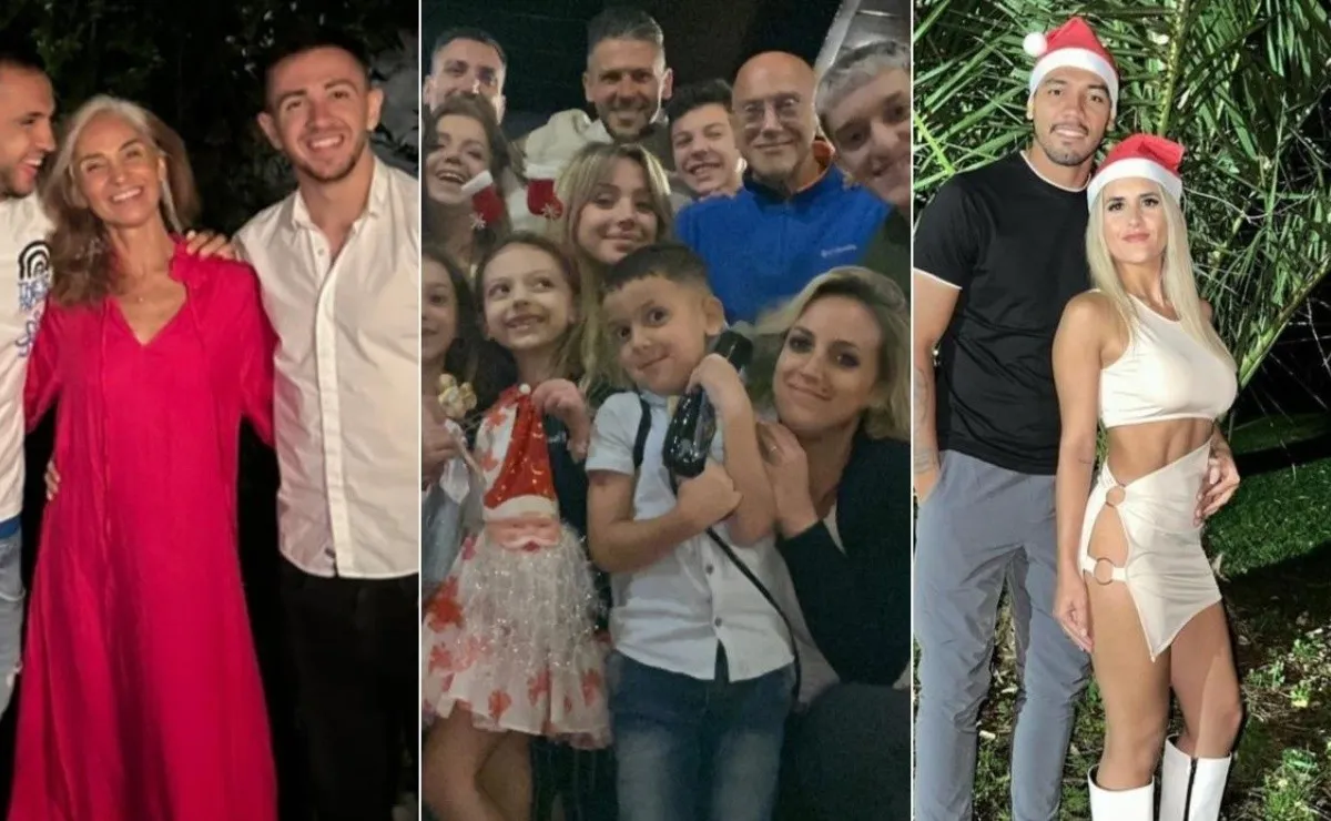 Los futbolistas de River y el DT pasaron la Nochebuena rodeado de sus seres queridos