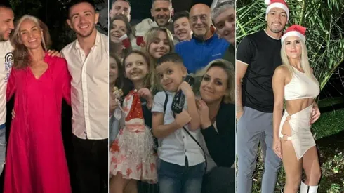 Los futbolistas de River y el DT pasaron la Nochebuena rodeado de sus seres queridos