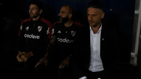 Demichelis y su cuerpo técnico, con la mirada puesta en lo que viene.