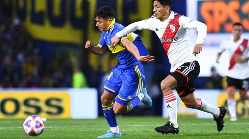 Rodrigo Aliendro en el último superclásico.