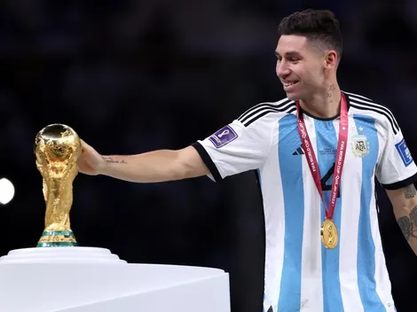 Montiel volvió a González Catán y fue recibido con un hermoso mural